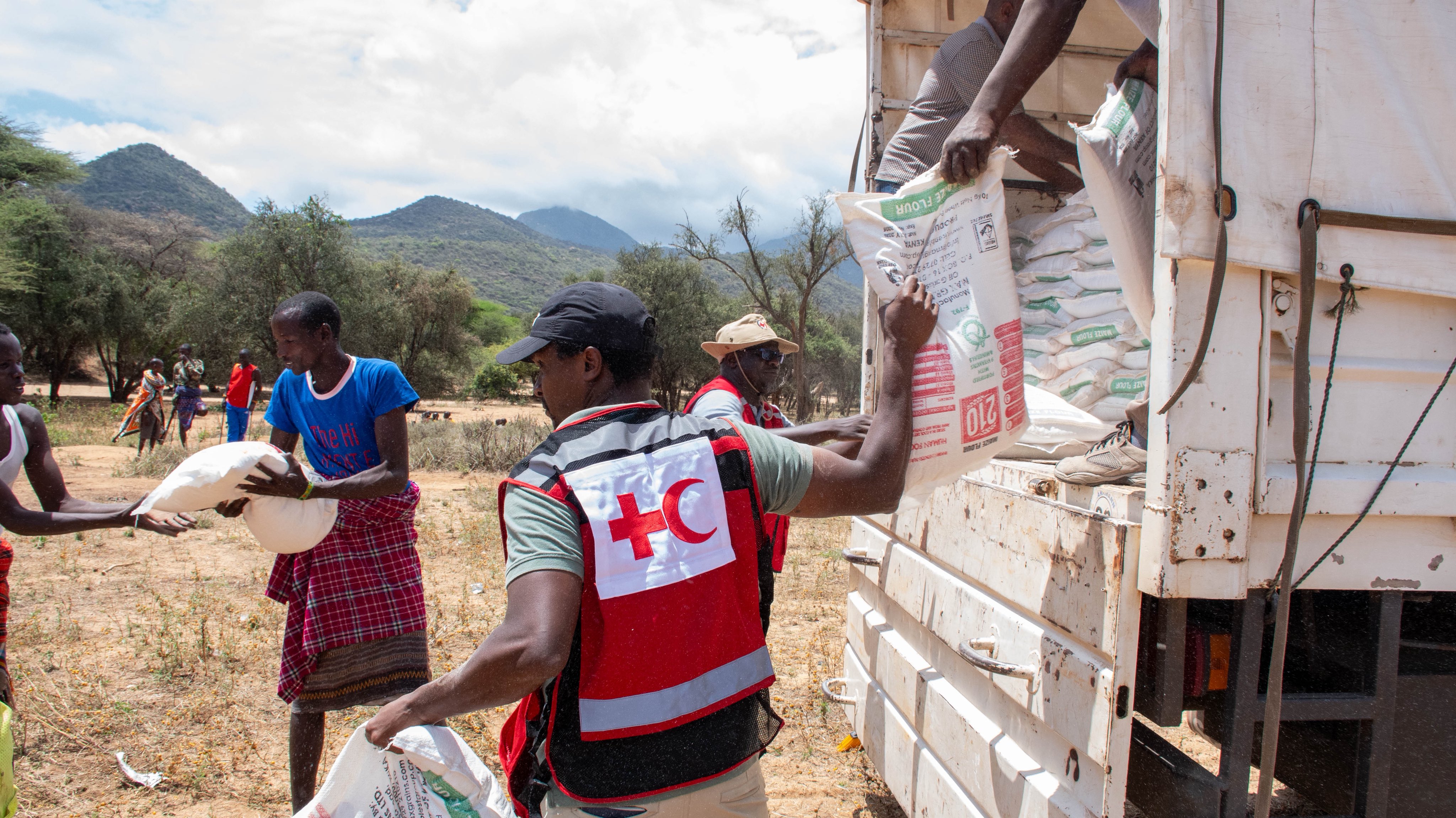 Kenya Red Cross Supports 500 Families in Samburu North Amid Water Crisis